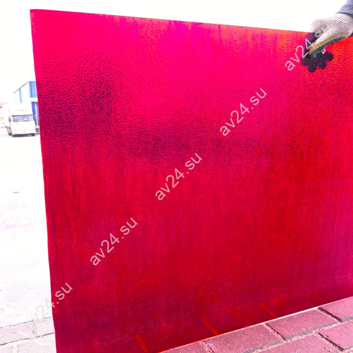 Стекло витражное AV 151RR, целый лист - 78 х 96 cм.