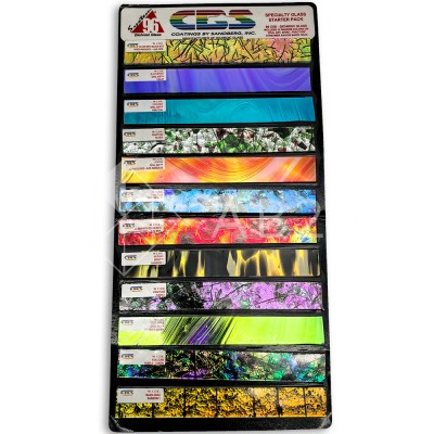 Дихроичное стекло для фьюзинга CBS SPECIALTY Dichroic Pack System 96 1 шт
