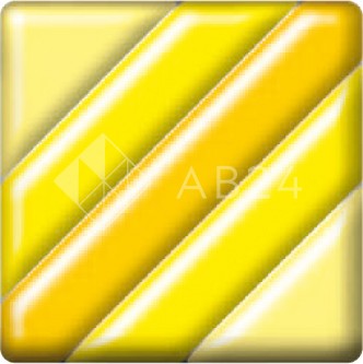 Фьюзинг квадрат DFTА 004 цвета желтые полосы, 4 см