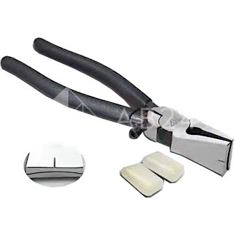 Щипцы для разлома стекла с силиконовыми губками, аналог PRP-1, ширина губок 24 мм