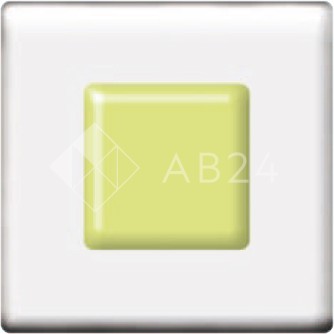 Фьюзинг квадрат DFTE 012 прозрачно-зеленого цвета, 4 см