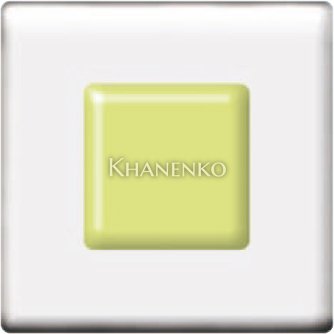 Фьюзинг квадрат DFTE 012 прозрачно-зеленого цвета, 4 см