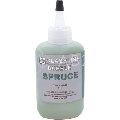 Краска для фьюзинга GlassLine эффект пузырей, зеленый ветка ели (BUBBLE SPRUCE) 56 г