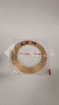 Медная фольга с черной подложкой КНР 6,35 мм