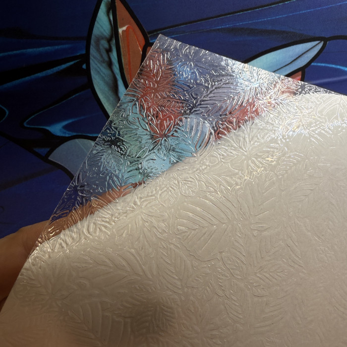 Витражная пленка Decra Glow DG336 с эффектом "осень" 