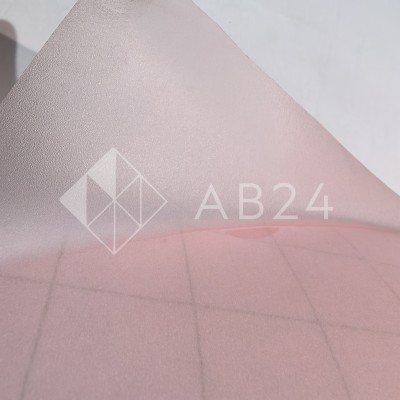 Декоративная витражная пленка Sparks Matte Pink 1,22 м