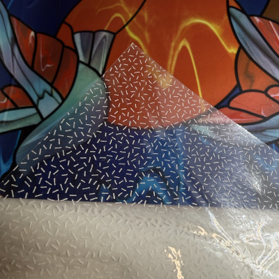 Витражная пленка Decra Glow DG327 с эффектом "белых пятен"