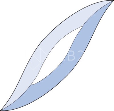 Бевелс AV86 дизайнерский 45 х 170 мм