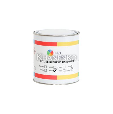Контур для витража CRI отвердитель (Hardener) серебряный, 1 л