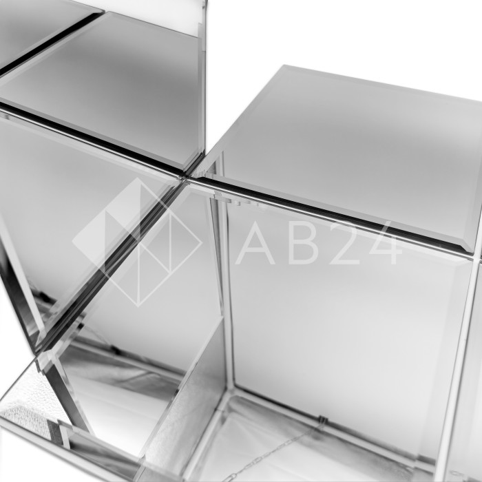 AV401: Зеркальная плитка с фацетным краем 200х200 мм, набор 10 шт