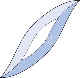 Бевелс AV88 дизайнерский 35 х 127 мм