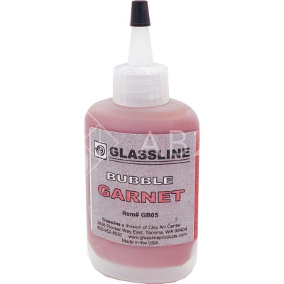 Краска для фьюзинга GlassLine эффект пузырей, гранатовый (BUBBLE GARNET) 56 г