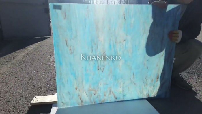 Стекло витражное AV 6034-86СС, целый лист - 78 х 96 cм.