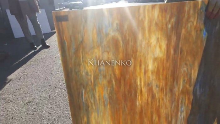 Стекло витражное AV 6037-86S, целый лист - 78 х 96 cм.