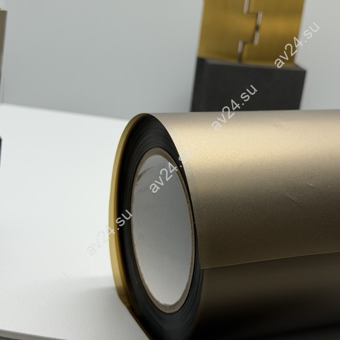 Декоративная пленка 1,52х50 м, бронза матовая