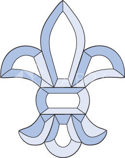 Бевелс AV179 фрамужный ( 7элементов) 150 х 190 мм