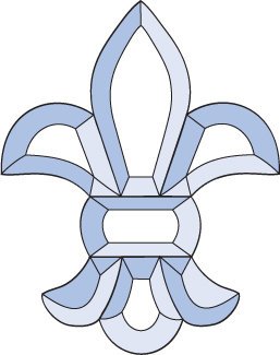 Бевелс AV179 фрамужный ( 7элементов) 150 х 190 мм