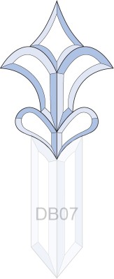 Бевелс AV06 дверной (5 элементов) 220 х 312 мм