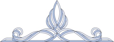 Бевелс AV359 (19 элементов) 864 х 320 мм