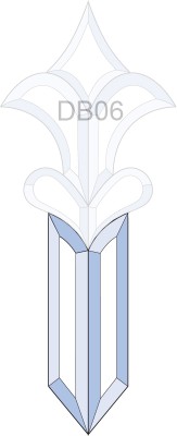 Бевелс AV07 дверной (2 элемента) 100 х 278 мм