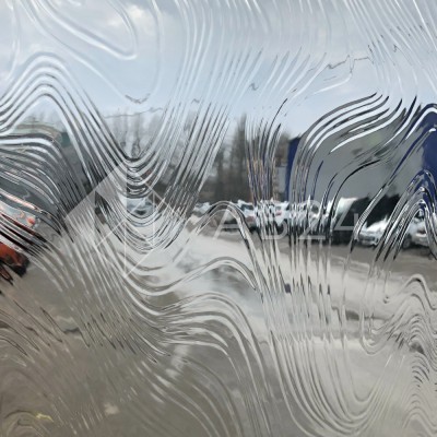 Стекло витражное AV Barnwood, целый лист - 100 х 78 cм.