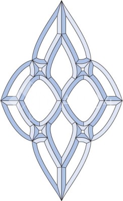 Бевелс AV365 (16 элементов) 326 х 538 мм