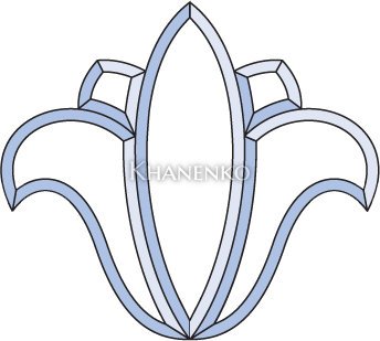 Бевелс AV369 (5 элементов) 170 х 152 мм