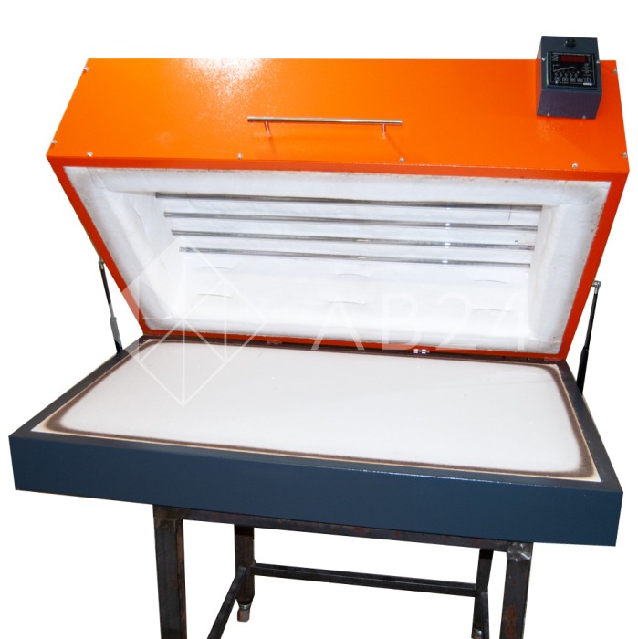 Печь для фьюзинга и моллирования 100x50x17