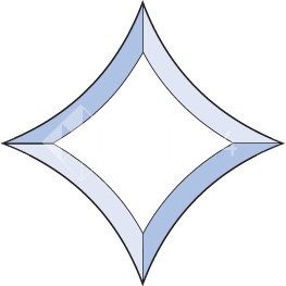 Бевелс AV28 звезда 110 х 110 мм