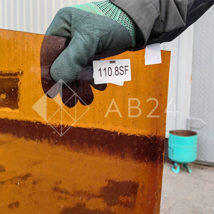 Стекло для фьюзинга 110.8SF (Китай) четверть листа (39 х 48 см)