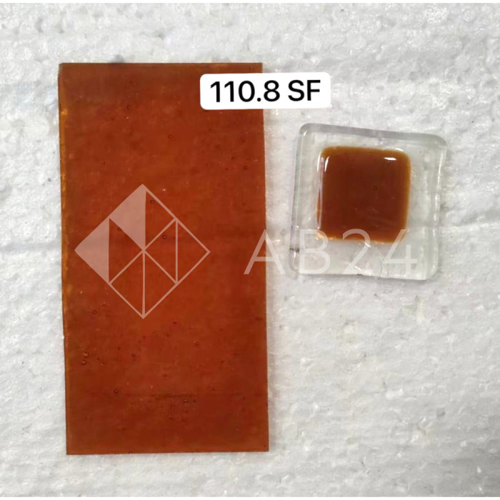 Стекло для фьюзинга 110.8SF (Китай) четверть листа (39 х 48 см)