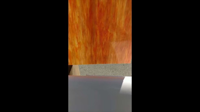 Стекло витражное AV 675-5S пол-листа (78 х 48 см)