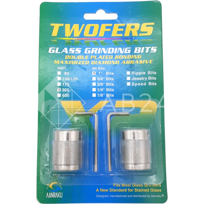 Шлифовальная головка Twofers 25 мм, тонкая