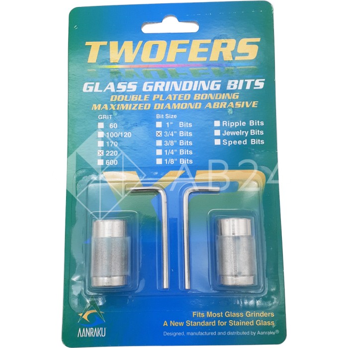 Шлифовальная головка Twofers 19 мм, тонкая