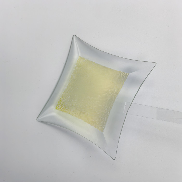 Бевелс AV172 дихроичная звезда 125 х 125 мм желтая шиншилла