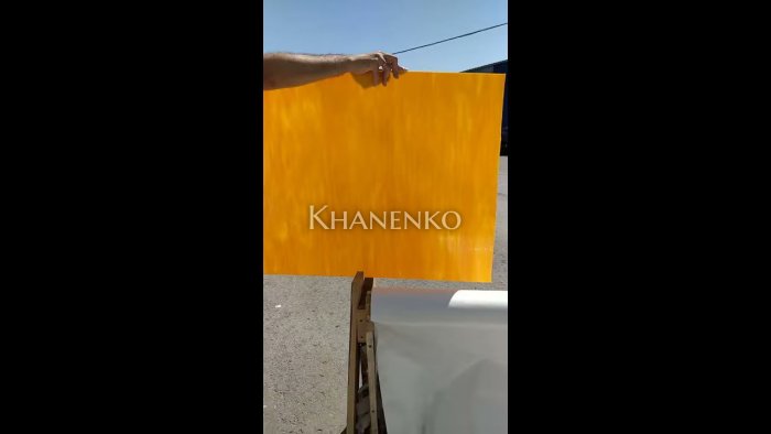 Стекло витражное AV 365-5S, целый лист - 78 х 96 cм.