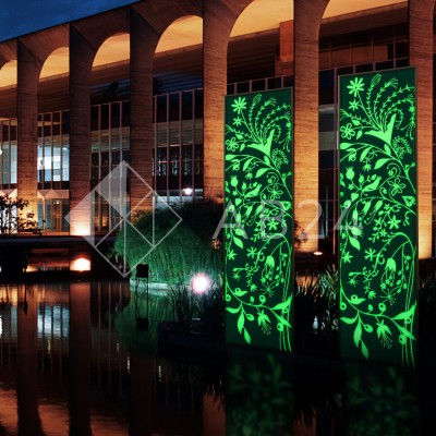 Эффект GlassPaint Фотолюминесцентный (Photo-luminescent), 1 л