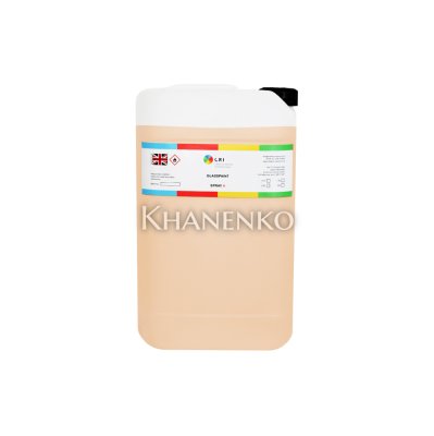 Краска для стекла, прозрачная основа Spray A (GlassPaint clear) 1 л