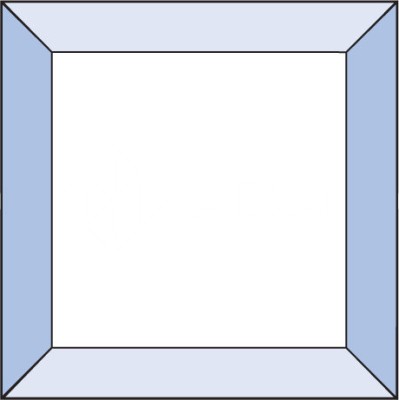 Бевелс AV20 квадрат 102 х 102 мм