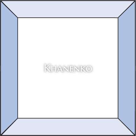 Бевелс AV20 квадрат 102 х 102 мм