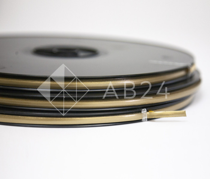 Свинцовая лента Decra Led Gold 2 мм, 2х25 м (матовое золото)