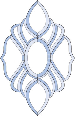 Бевелс AV288 (13 элементов) 294 х 457 мм