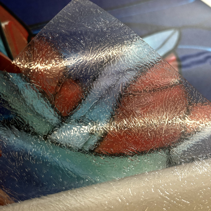 Витражная пленка Decra Glow DG287 с эффектом "скорлупы" (RSF 702)