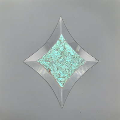 Бевелс AV155 дихроичная звезда 111 х 137 мм, красный мороз