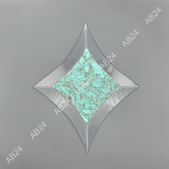 Бевелс AV155 дихроичная звезда 111 х 137 мм, красный мороз