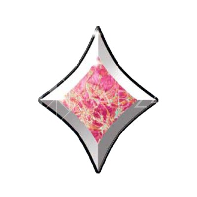 Бевелс AV155 дихроичная звезда 111 х 137 мм, красный мороз