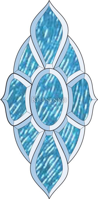 Бевелс AV200G (9 элементов) 223 х 455 мм