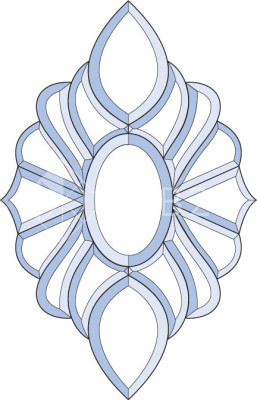 Бевелс AV290 (17 элементов) 294 х 457 мм