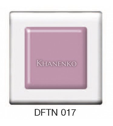 Фьюзинг квадрат DFTN 017 прозрачно-малинового цвета, 6 см