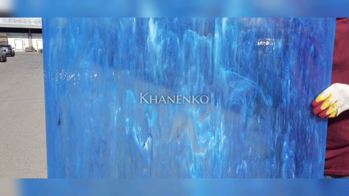 Стекло витражное AV 833-91S, целый лист - 78 х 96 cм.